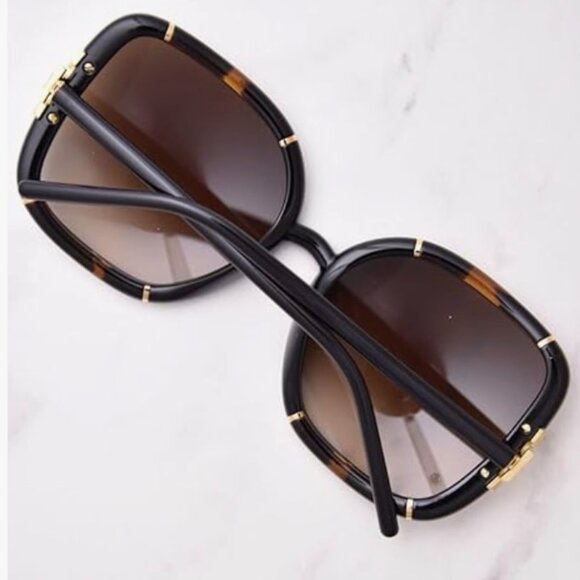 Sunglasses Tory Burch TY 9071 U 189613 Dark Tortoise/Black - Picture 3 of 7